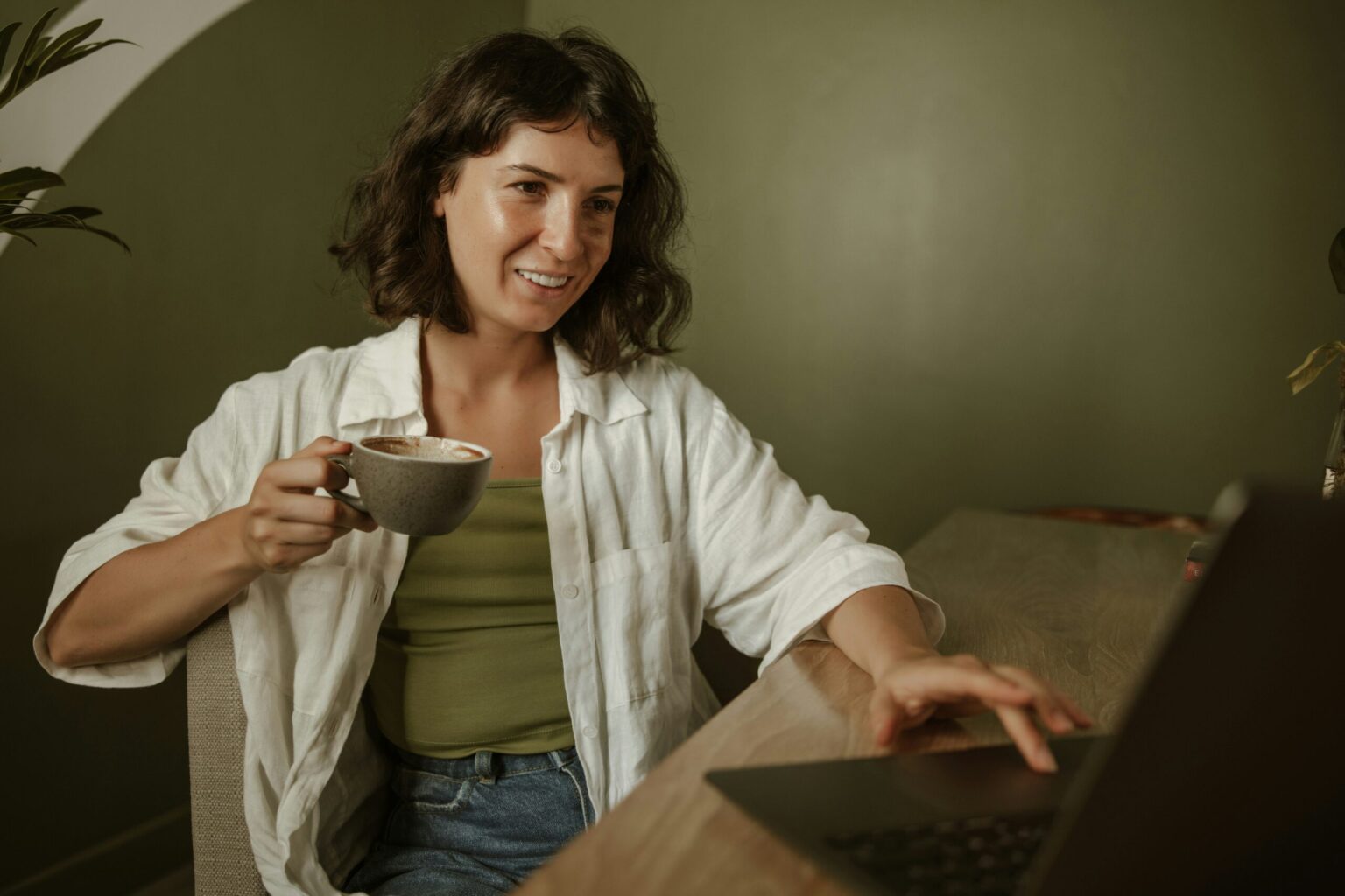 a north carolina person in a telehealth session for EMDR therapy